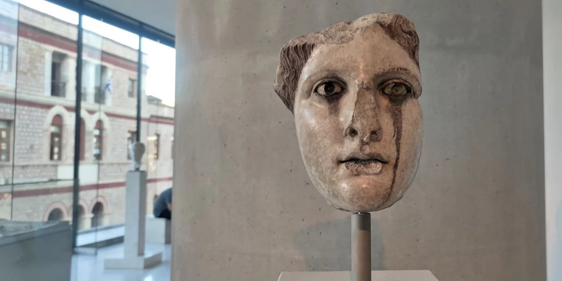 Η δακρυσμένη Αφροδίτη στο Μουσείο της Ακρόπολης